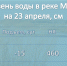 Уровень воды в реке Миасс. - Каргапольский муниципальный округ